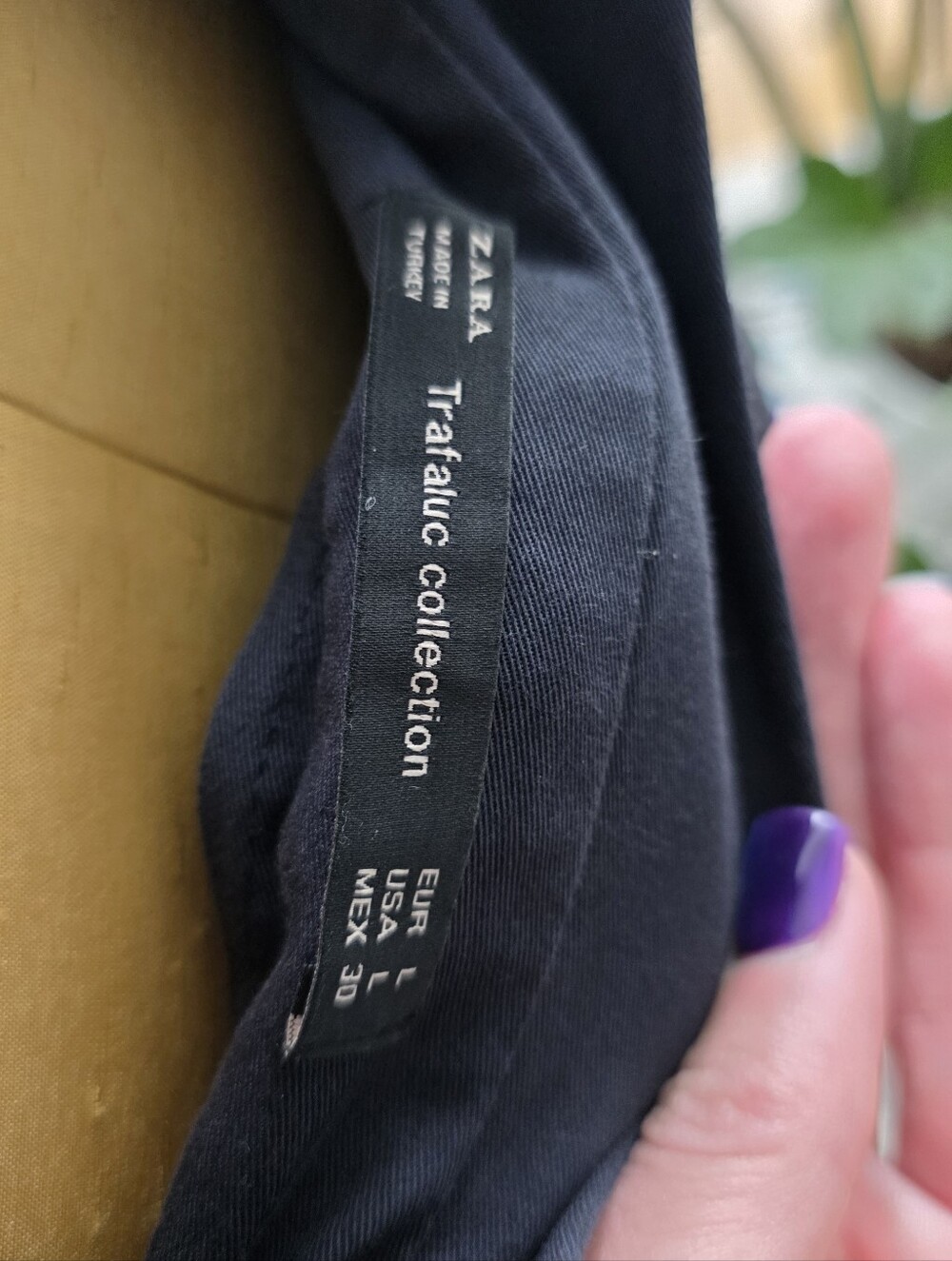 ZARA Trafaluc Collection Black Tie-Waist Shorts - Picture 4 of 5